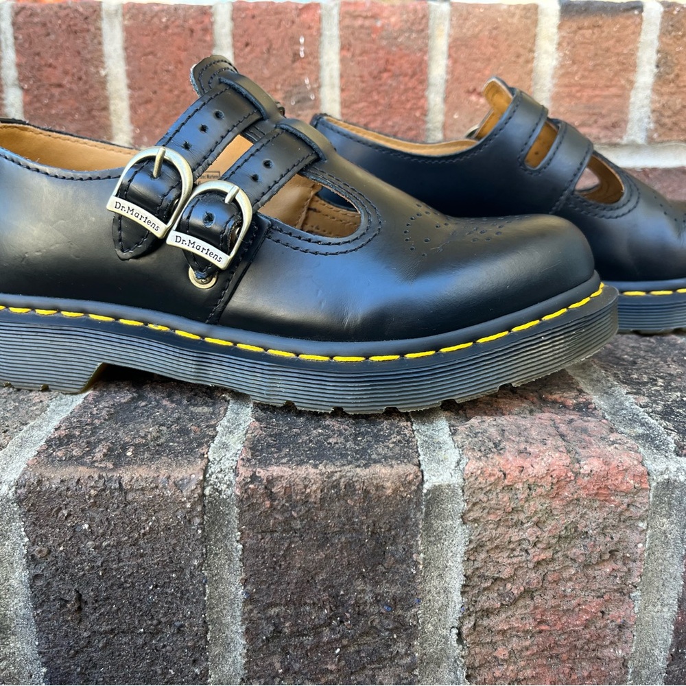 Dr. Martens Black Leather Mary Jane’s